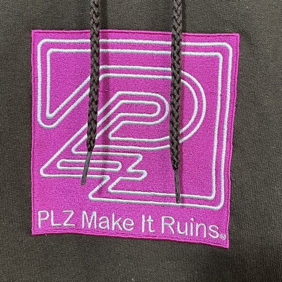Vegyn Plz Make It Ruins 2021 Logo Hoodie Large - Picture 2 of 6